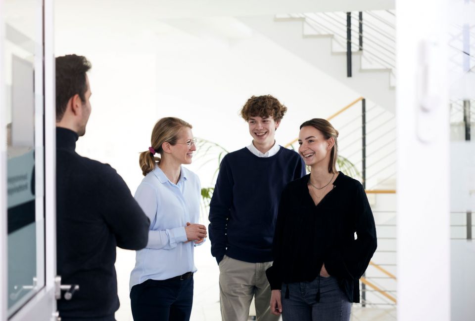 Gesprächssituation Auszubildende und Betreuer